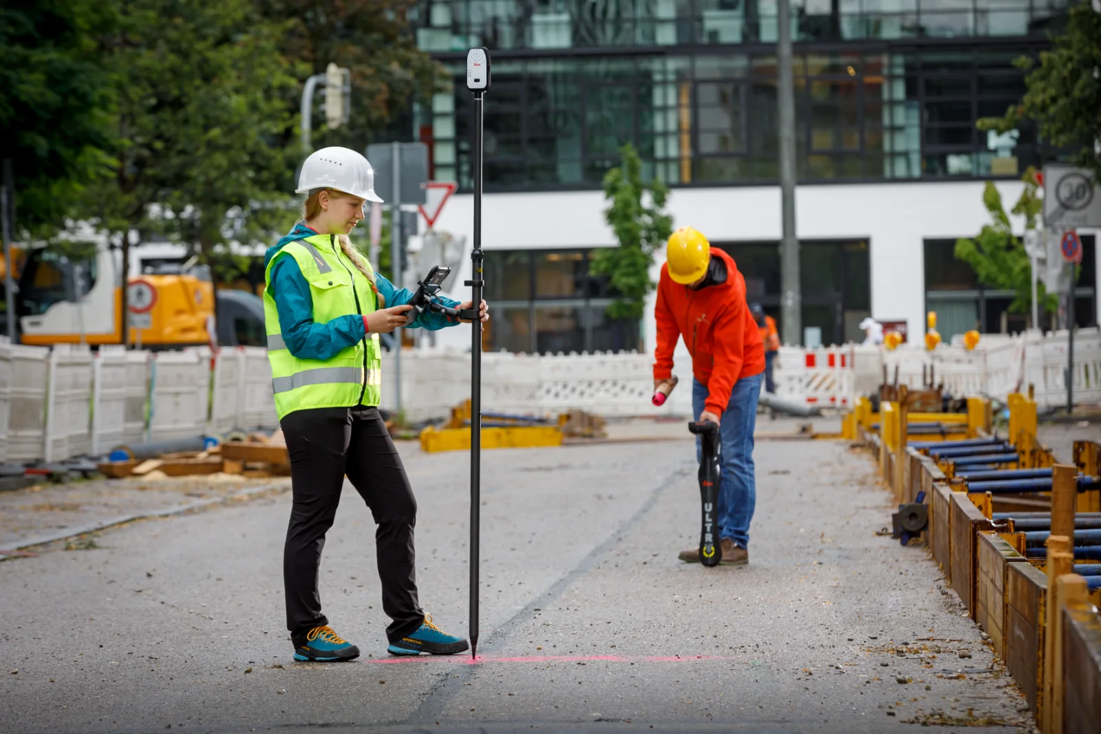 Präzises GNSS mit intuitiver App